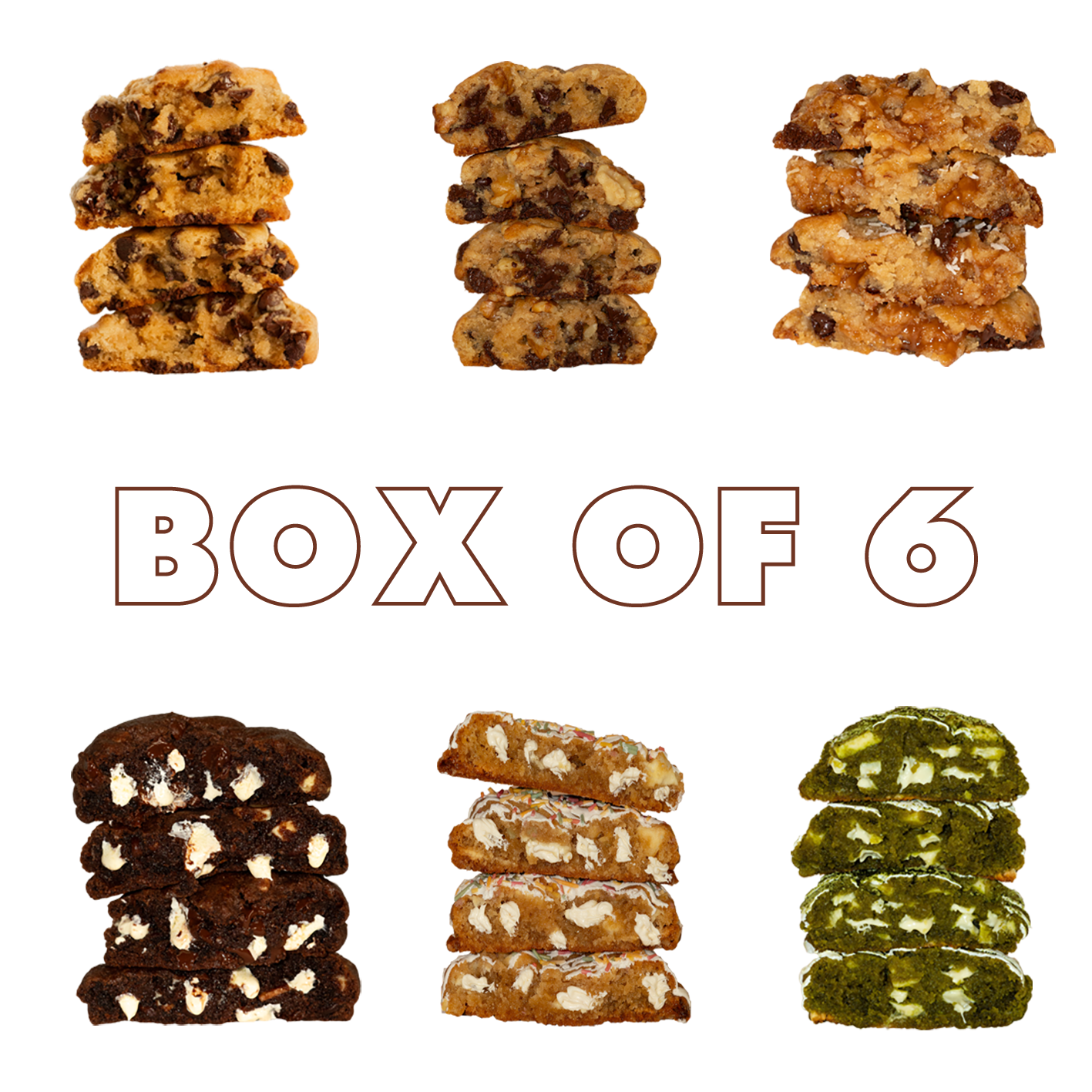 Box of 6 Cookies